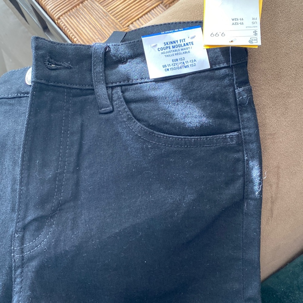 H & M boys black jeans